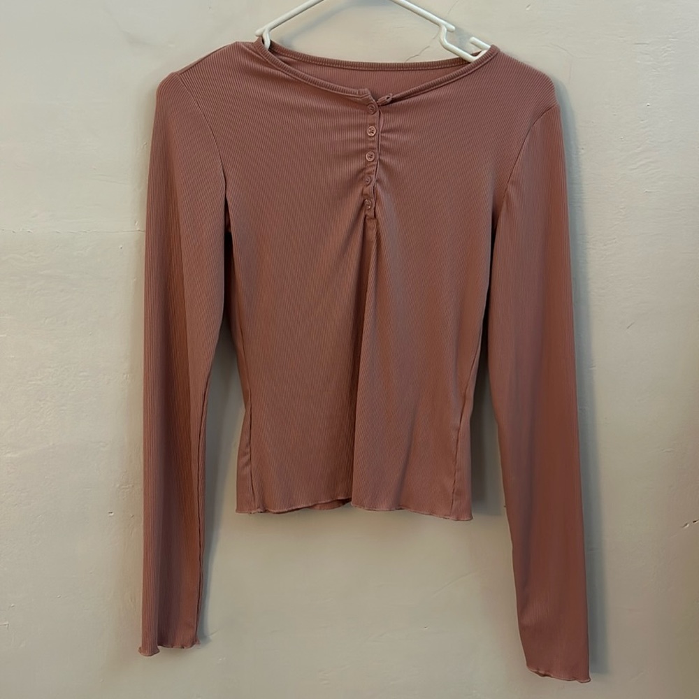 Pink long sleeve top from SHEIN. Worn once